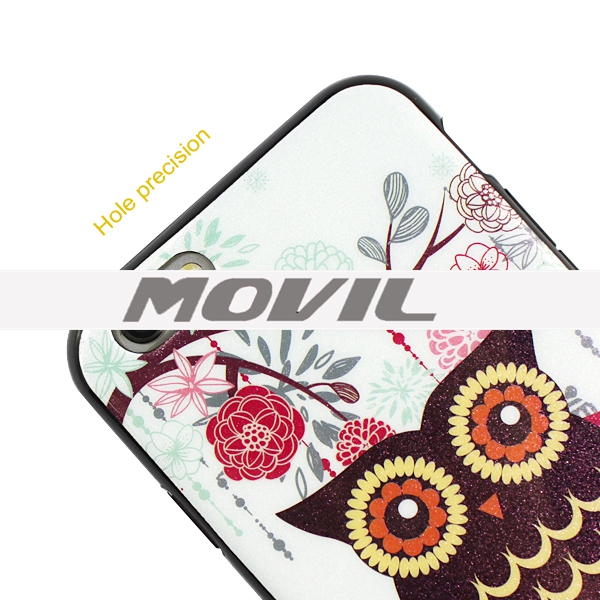 NP-2560 Funda Brillo de IMD TPU para Apple iPhone 6-5